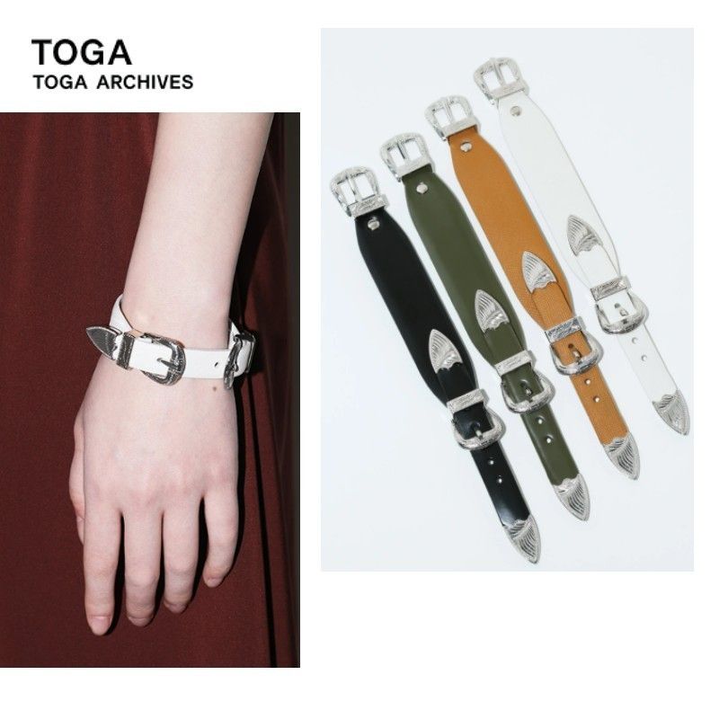 TOGA 】TOGA PULLA DOUBLE BUCKLE BANGLE (TOGA/バングル) 74245945 TOGA 】TOGA PULLA DOUBLE BUCKLE BANGLE (TOGA/バングル) 74245945