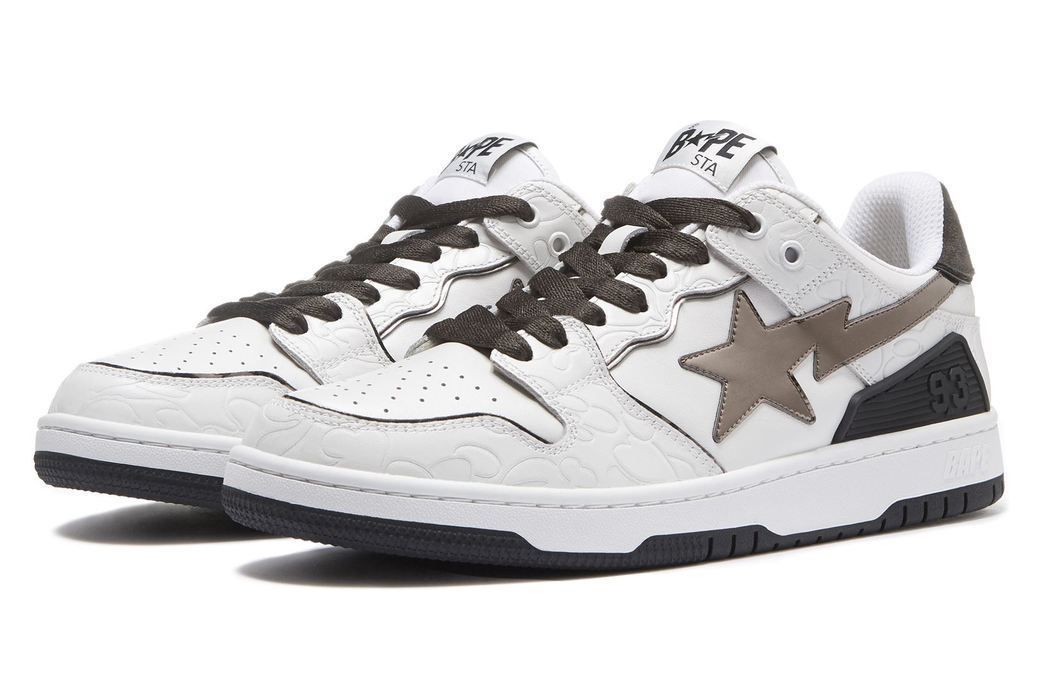 BAPE SK8 STA #20 WHITE ベイプ スケート スタ ホワイト エイプ (A BAPE SK8 STA #20 WHITE ベイプ スケート スタ ホワイト エイプ (A