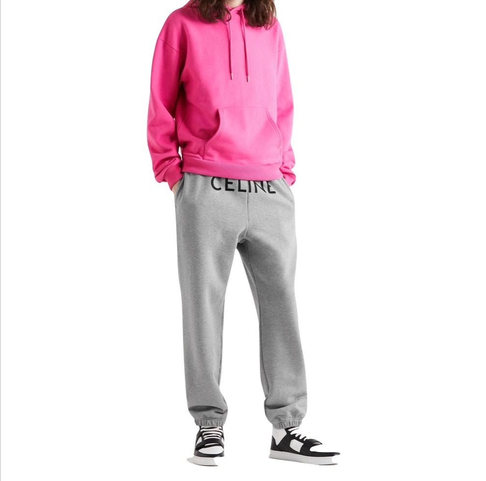 人気☆CELINE☆セリーヌ オム ジョガーパンツ コットンフリース 人気☆CELINE☆セリーヌ オム ジョガーパンツ コットンフリース