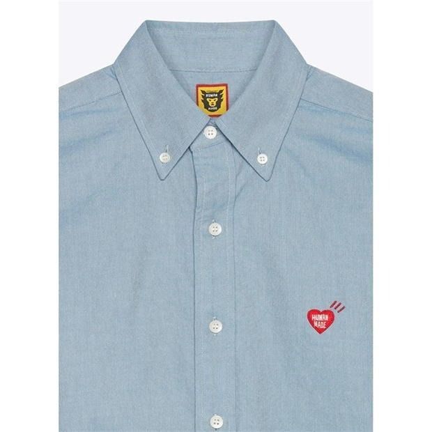 HUMAN MADE】ヒューマンメイドオックスフォードBDシャツ (HUMAN MADE HUMAN MADE】ヒューマンメイドオックスフォードBDシャツ (HUMAN MADE