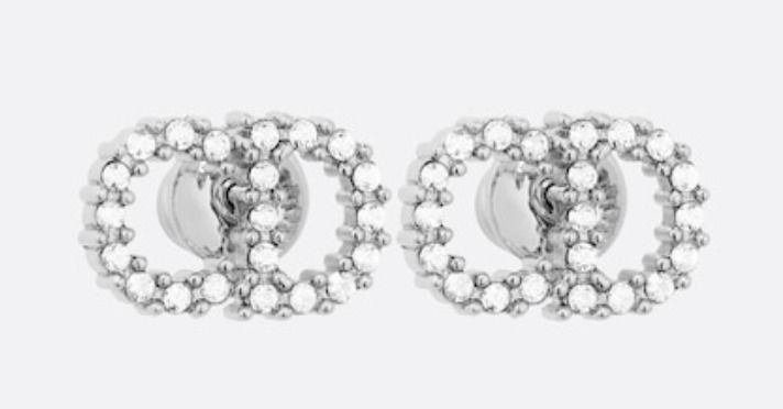 DIOR☆ピアス CLAIR D LUNE シルバー/ゴールド (パリ発) (Dior/ピアス ...