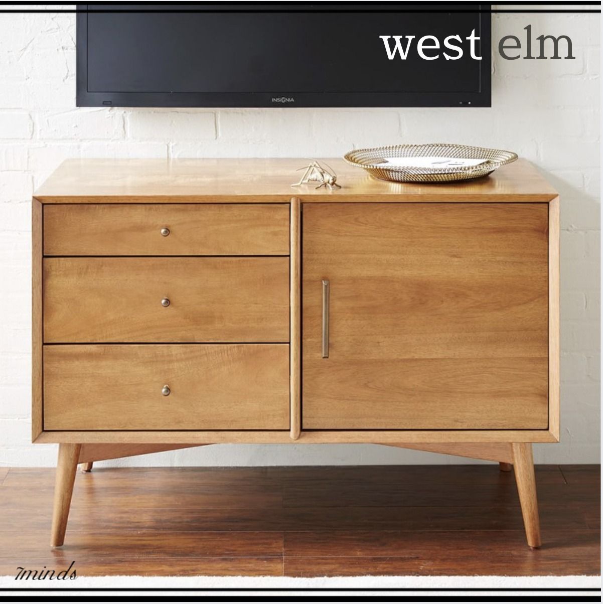 アメリカ　westelmテレビボード アメリカwestelmテレビボード