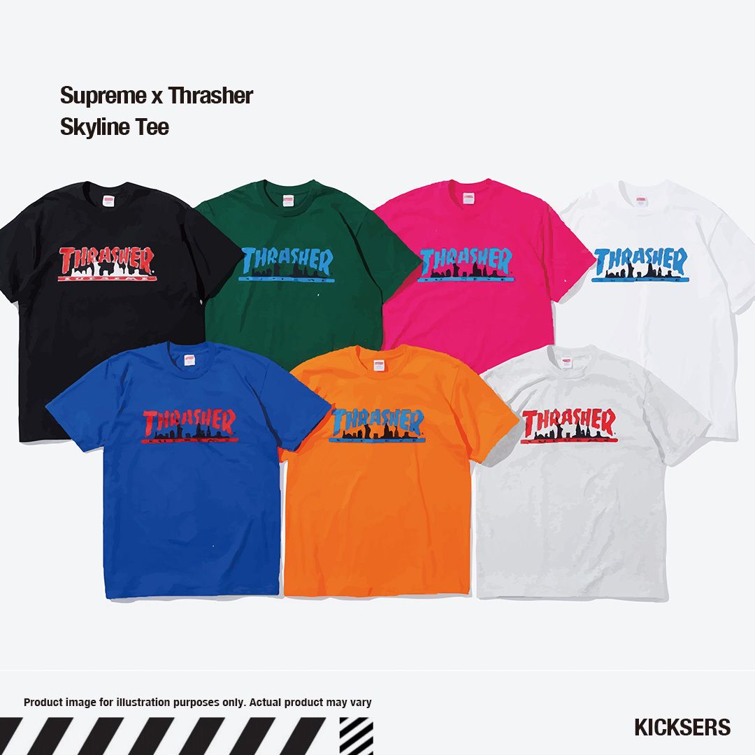 supreme Thrasher コラボ アメコミ シャツ Mサイズ