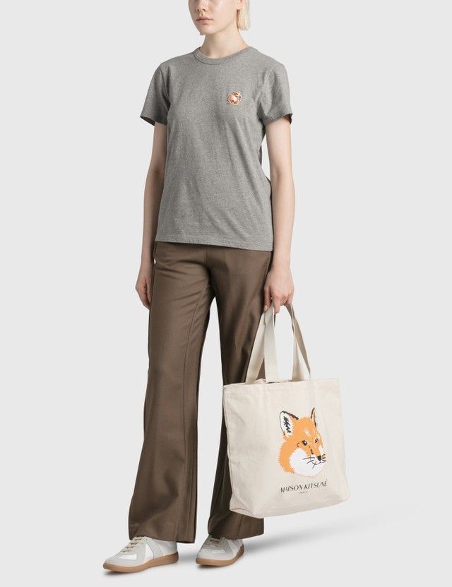 MAISON KITSUNE} FOX HEAD TOTE BAG 送料関税込 (MAISON KITSUNE MAISON KITSUNE} FOX HEAD TOTE BAG 送料関税込 (MAISON KITSUNE