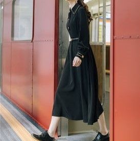 レディース ワンピース レトロ エレガント ミディ丈 韓国STYLE