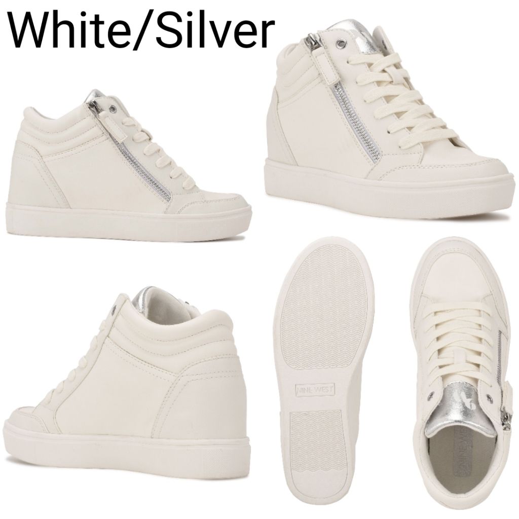 Nine West*幅広く使える*隠しウェッジ*ハイカットスニーカーTons (Nine Nine West*幅広く使える*隠しウェッジ*ハイカットスニーカーTons (Nine