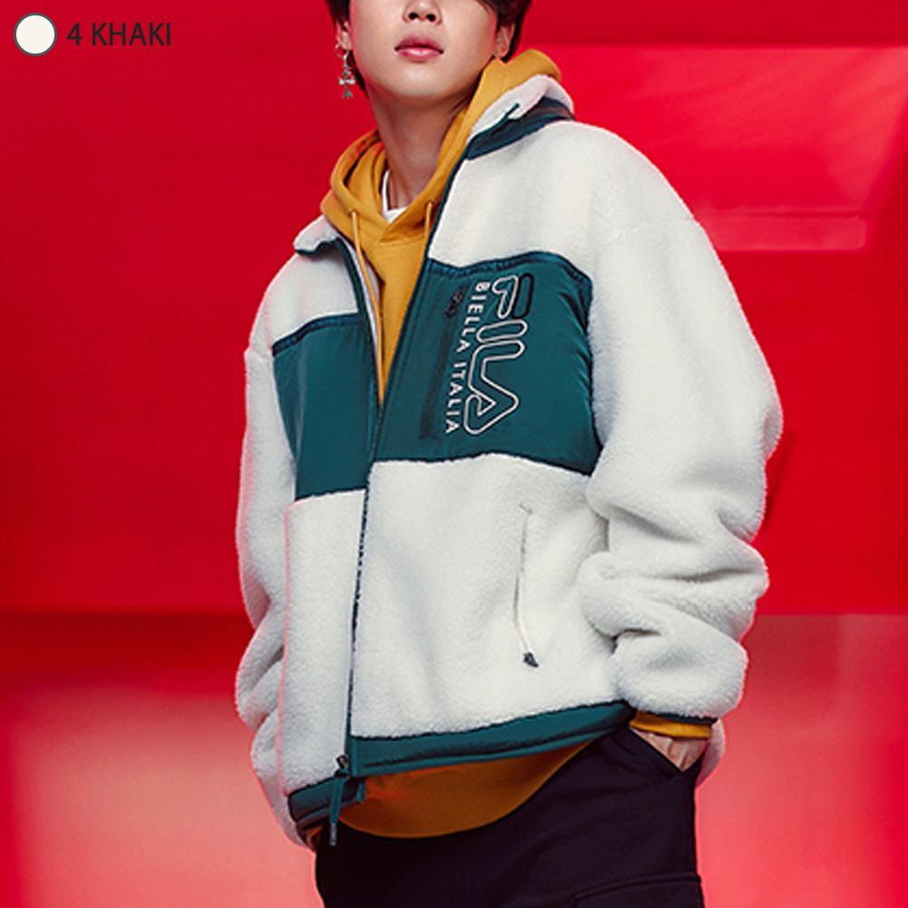 ☆BTS着用☆【FILA】◇ボア フリース ジャケット◇送料無料◇ (FILA ☆BTS着用☆【FILA】◇ボア フリース ジャケット◇送料無料◇ (FILA