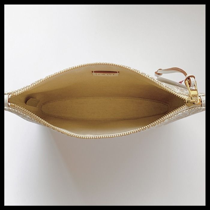 匿名配送◎】LOEWE アナグラム ジャカード ポーチ (LOEWE/ポーチ 匿名配送◎】LOEWE アナグラム ジャカード ポーチ (LOEWE/ポーチ