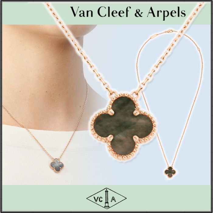 Van Cleef & Arpels】Alhambraローズゴールド ペンダント (Van Cleef ...