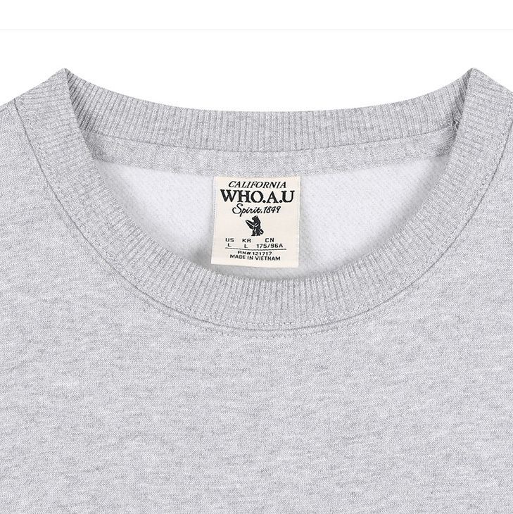 韓国『WHO.A.U』 Steve Sweatshirt スウェット 21ss 韓国『WHO.A.U』 Steve Sweatshirt スウェット 21ss