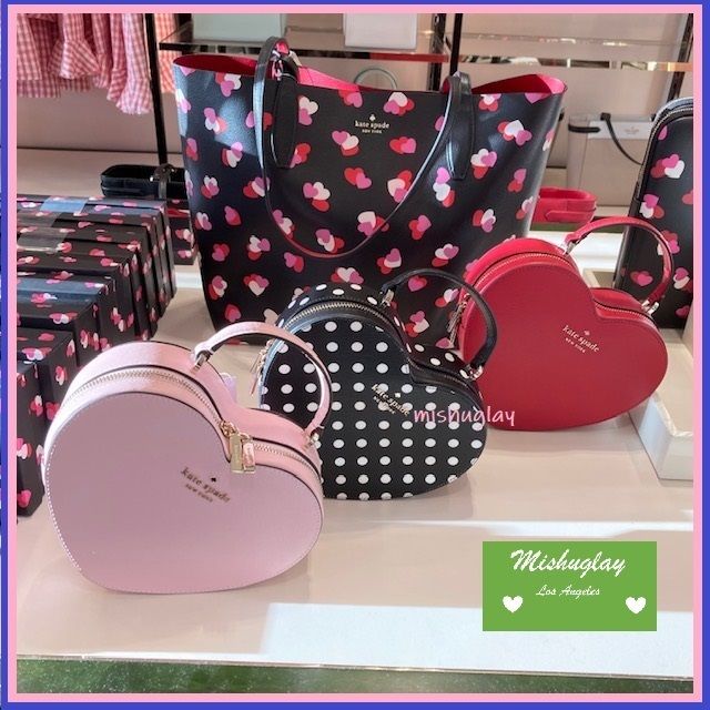 kate spade】新作♡ハート♡クロスボディバッグ (kate spade new york 激安限定販売 ケイトスペード 2Way 限定商品 ピンク クロスボディ ハート ショルダーバッグ