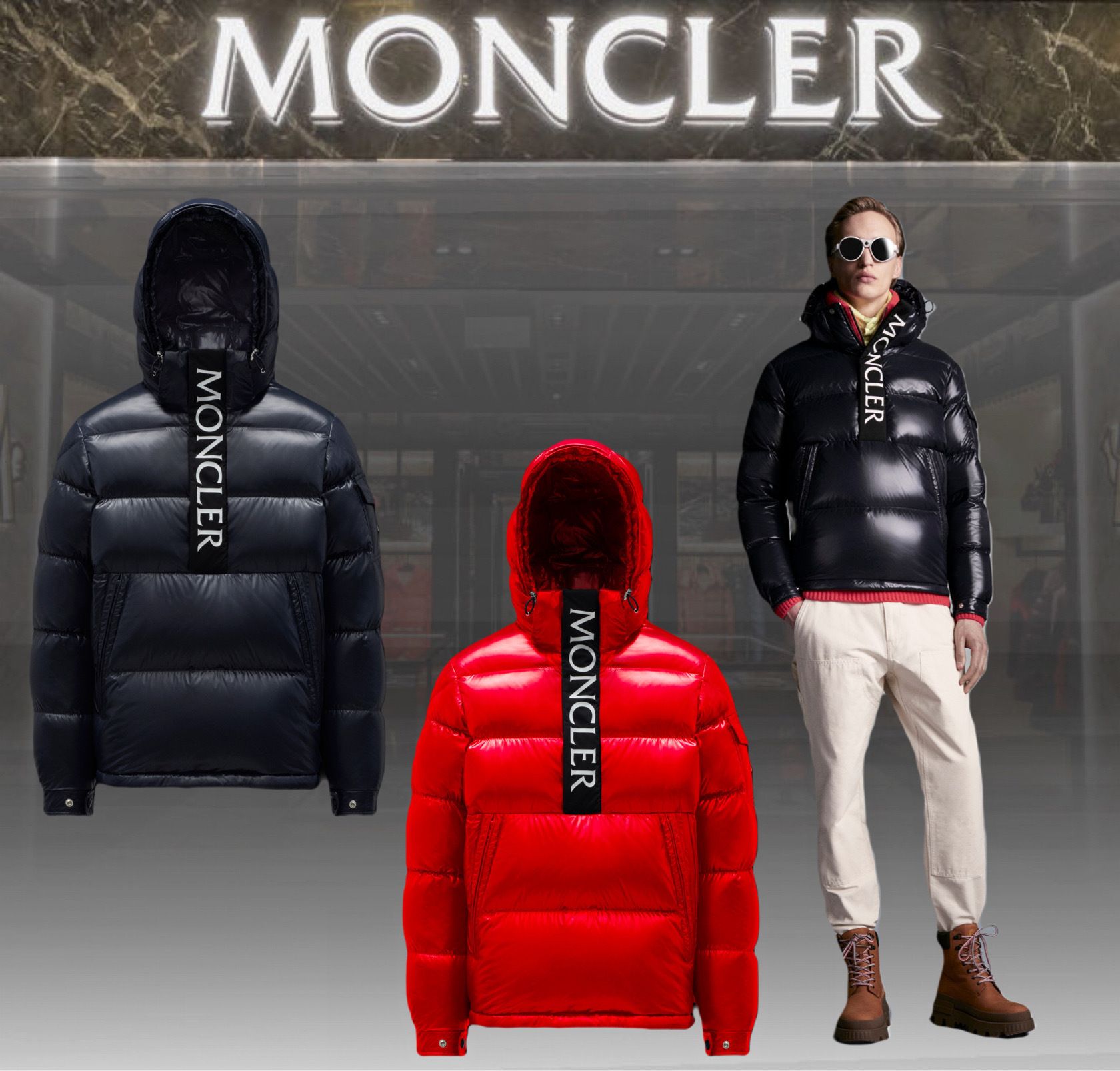 完売必至】MONCLER Maury ショートダウンジャケット (MONCLER/ダウン 完売必至】MONCLER Maury ショートダウンジャケット (MONCLER/ダウン