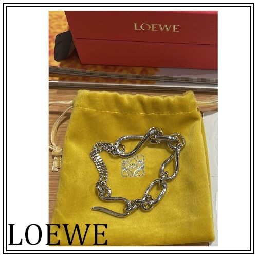 LOEWE 新作 チェーンリンク ブレスレット スターリングシルバー (LOEWE