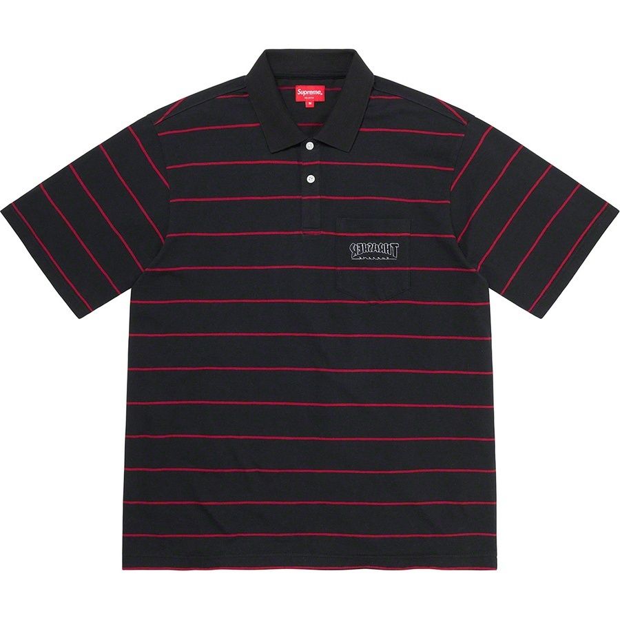 Supreme Thrasher Stripe Polo