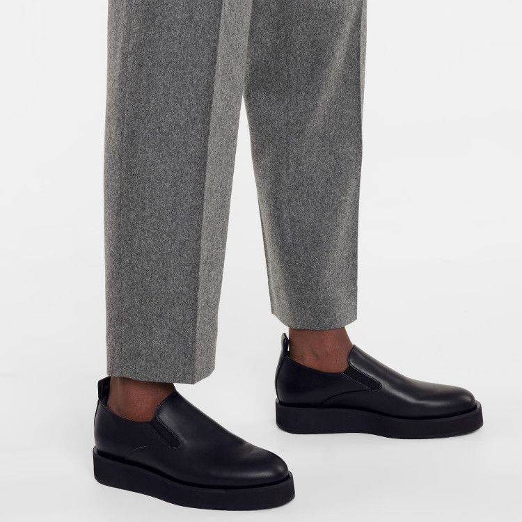 21Pre-FALL Jil Sanderジルサンダー レザースリッポンスニーカー (Jil 21Pre-FALL Jil Sanderジルサンダー レザースリッポンスニーカー (Jil