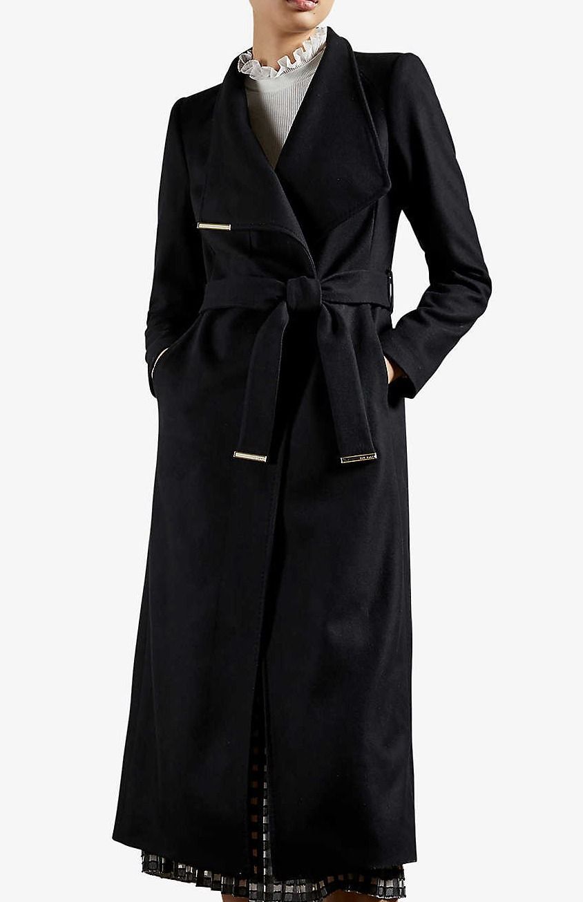 【TED BAKER】 ROSELL ウール ロングコート TED BAKER】 ROSELL ウール ロングコート (TED BAKER/コート