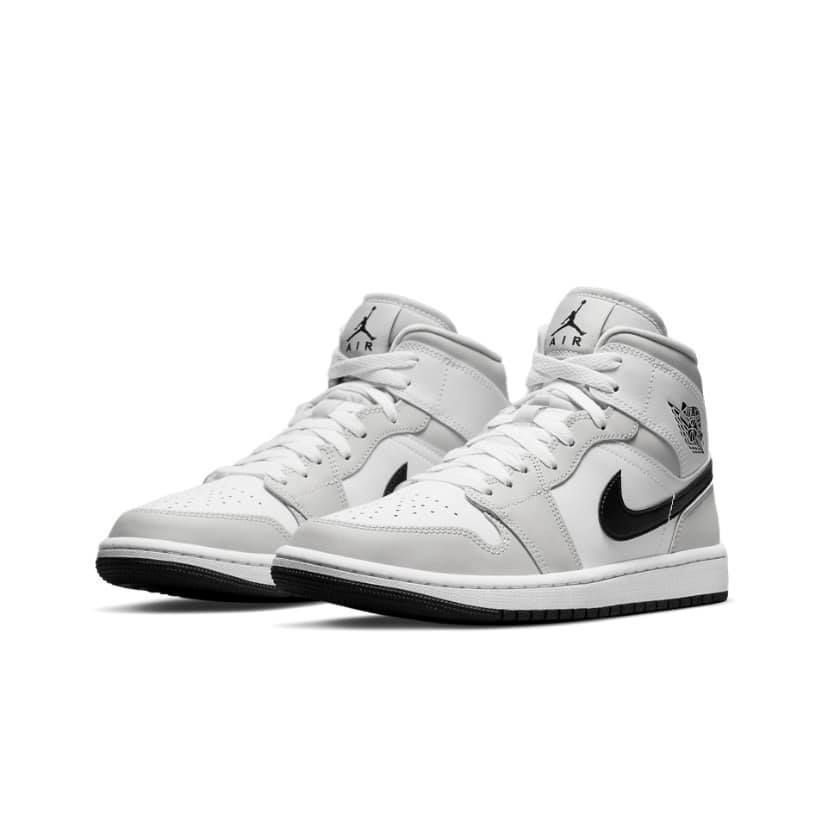 Nike WMNS AIR JORDAN 1 MID GREY FOG グレーフォグ (Nike/スニーカー 購入公式店 Jordan Air グレーフォグ エアジョーダン1 1 Fog Grey スニーカー