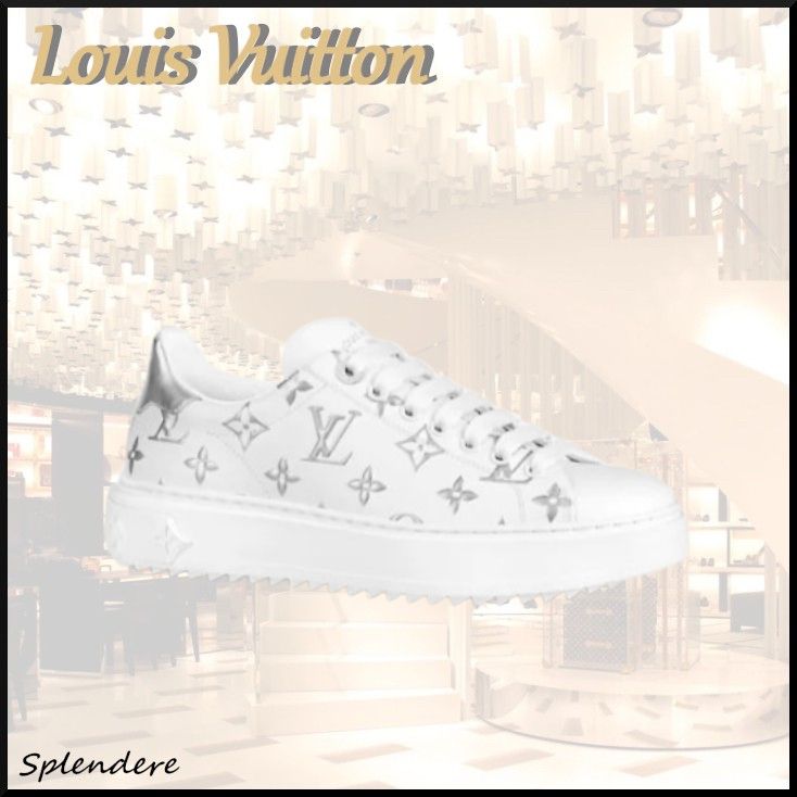 直営店買付】LOUIS VUITTON タイムアウト・ライン スニーカー (Louis 直営店買付】LOUIS VUITTON タイムアウト・ライン スニーカー (Louis