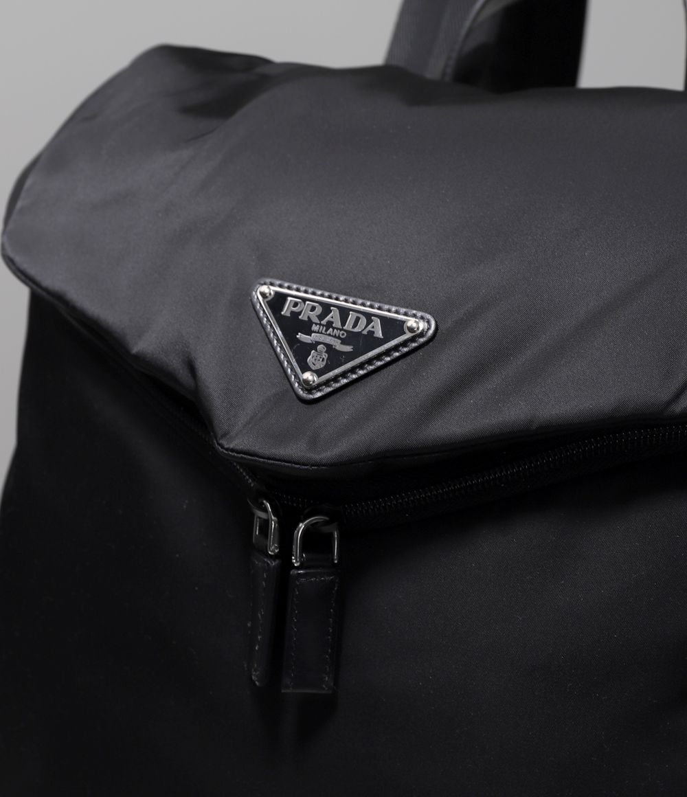 関税負担なし☆PRADA プラダ Re Nylon xレザー バックパック (PRADA 関税負担なし☆PRADA プラダ Re Nylon xレザー バックパック (PRADA