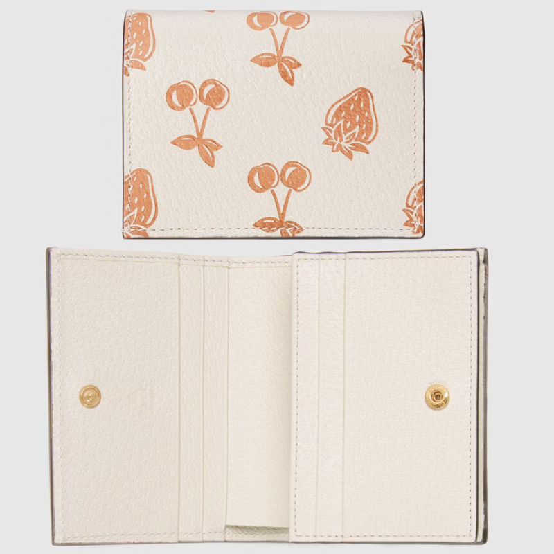 GUCCI☆GGマーモント ベリー カードケース ウォレット☆すぐ届く ...