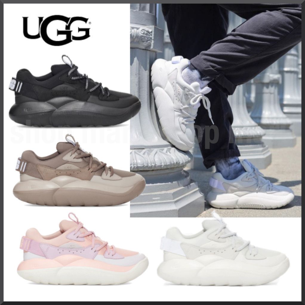 UGG◇LA CLOUD LACE TRAINER◇LA クラウド レース◇4色 (UGG 早期割引 ugg スニーカー LA 24cm LACE CLOUD スニーカー