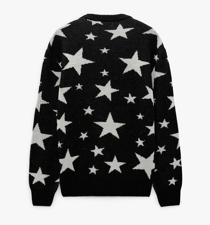 ☆ドイツ発/送関込*ZARA*新作*WOOLスタージャガードニット/BT☆ (ZARA ☆ドイツ発/送関込*ZARA*新作*WOOLスタージャガードニット/BT☆ (ZARA