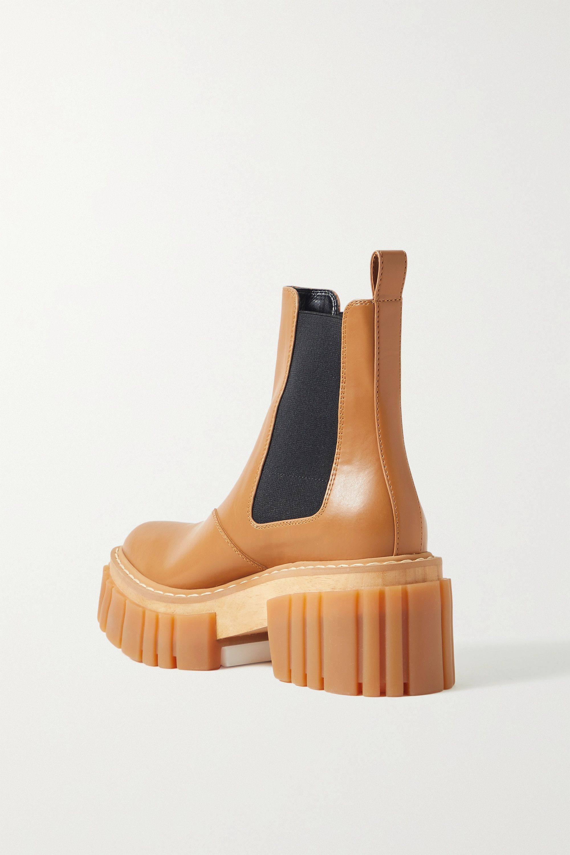 STELLA McCARTNEY】Emilieベジタリアンレザーチェルシーブーツ (Stella ...