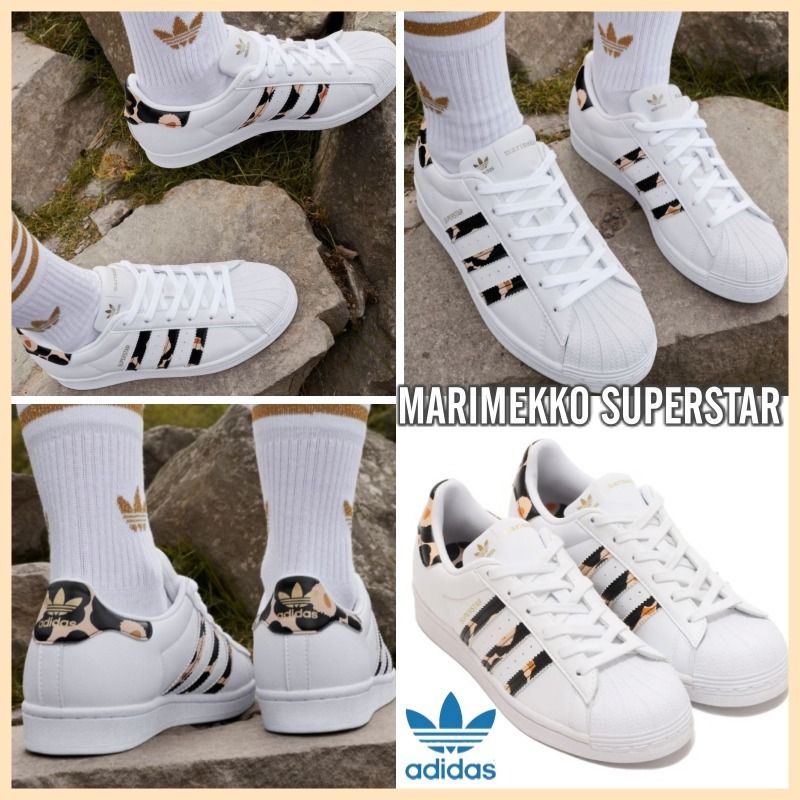 アディダス マリメッコ スーパースター☆ADIDAS MARIMEKKO (adidas 通販ショップ マリメッコ スーパースター MARIMEKKO SUPERSTAR 23.5 スニーカー