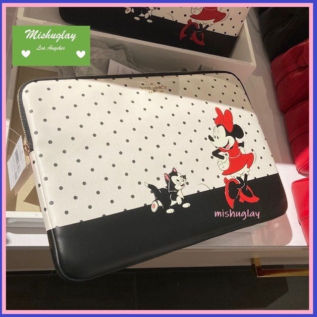 kate spade×Disney】新作コラボ☆ミニーちゃん*laptop sleeve (kate ...