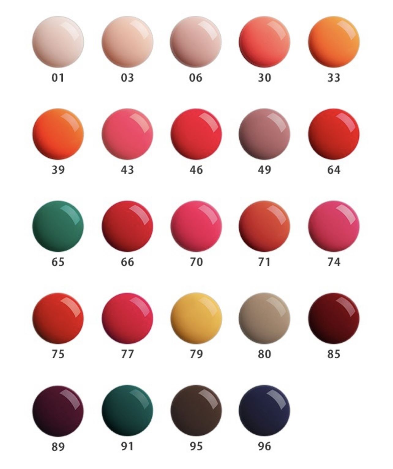 HERMES ネイルカラー マニキュア 24色展開 15ml (HERMES