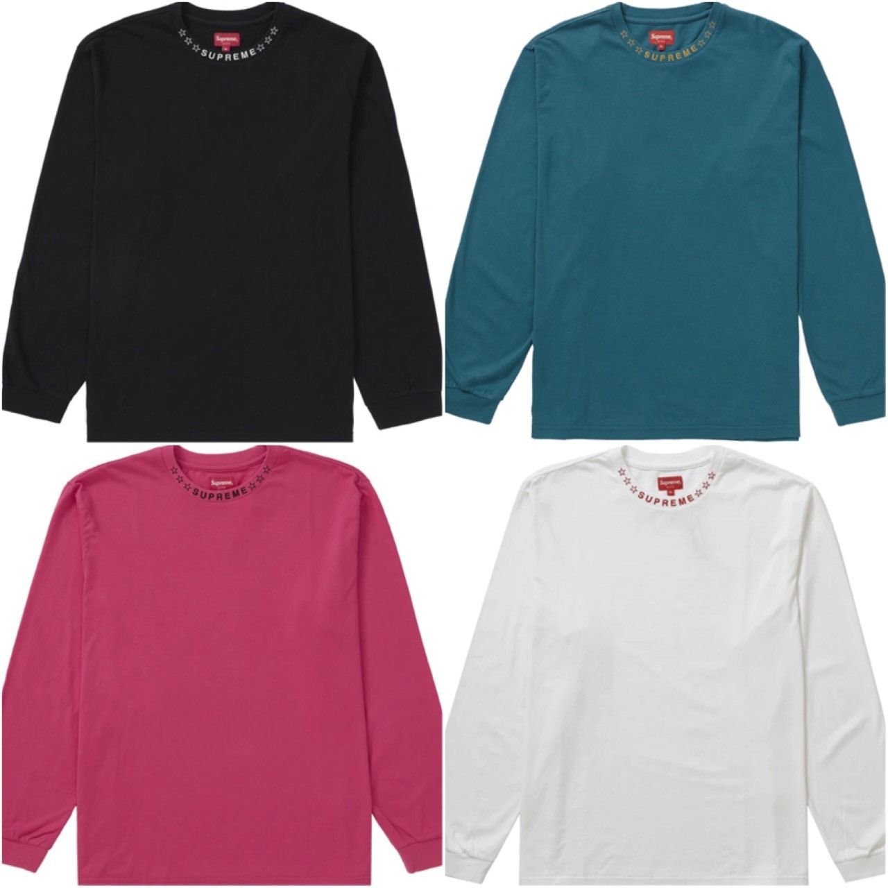 supreme long sleeve t-shirts シュプリーム　ロンT