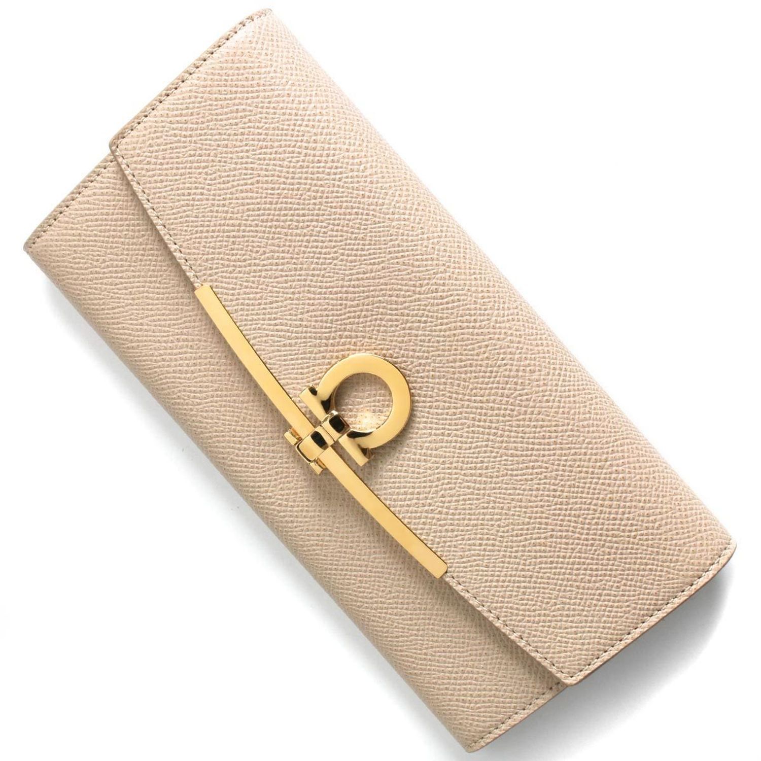 Salvatore Ferragamo 長財布 マカダミアベージュ レディース Salvatore Ferragamo 長財布 22d Buyma