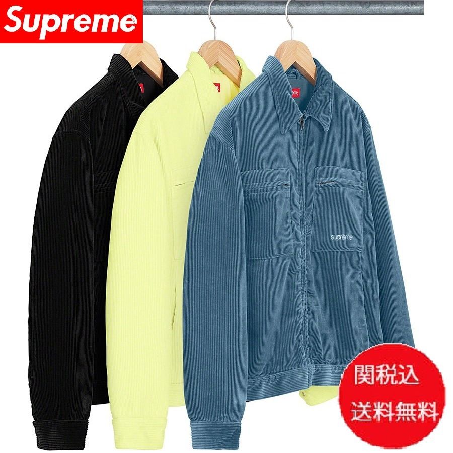 21AW Supreme Corduroy Zip Jacket サイズL