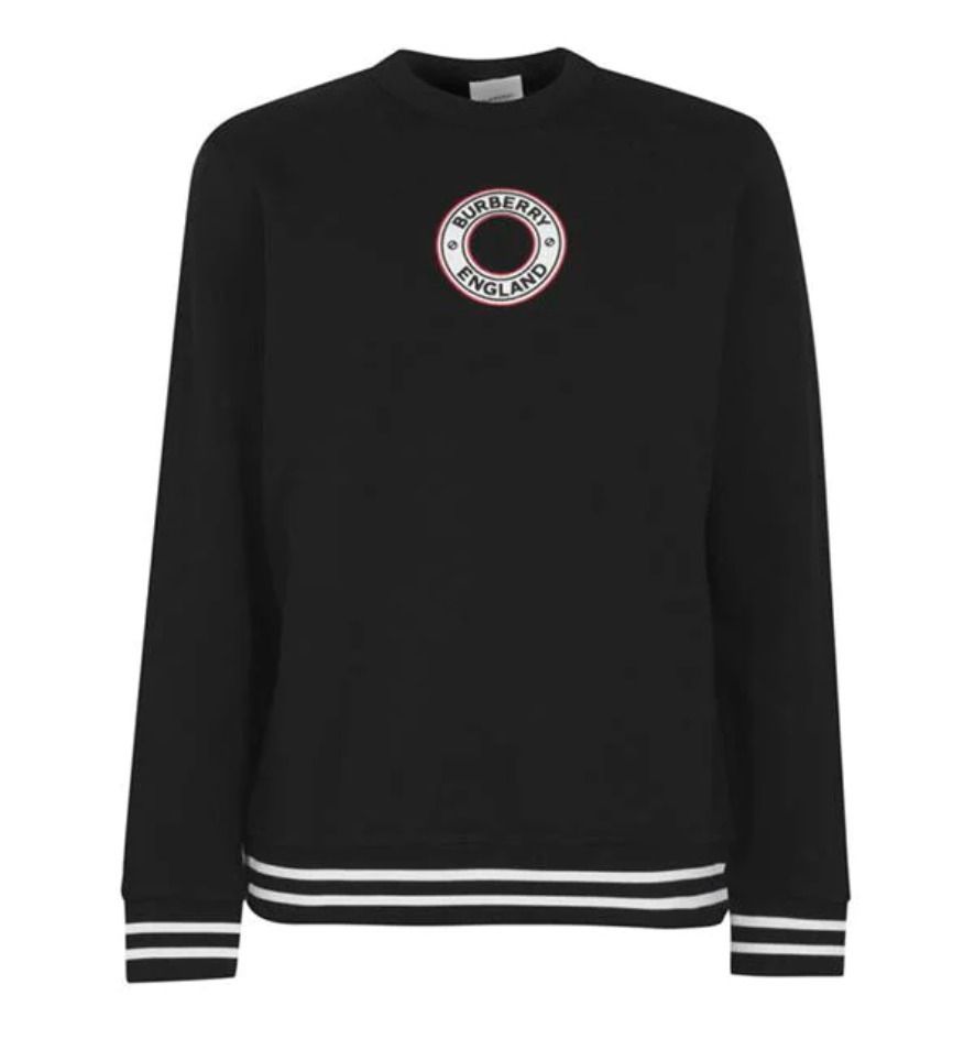 BURBERRY】MEN'S ロゴ刺繍パッチ スウェット ALBANY (Burberry ...