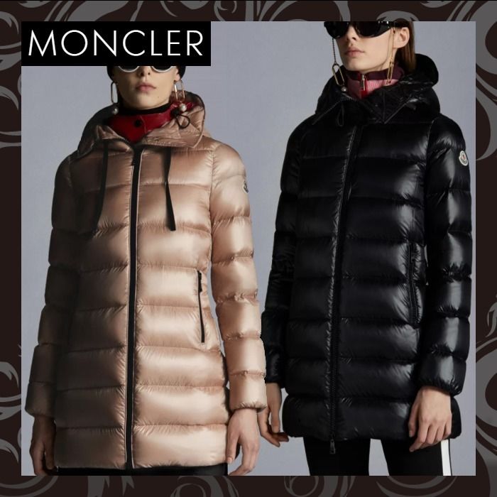 売切必至☆MONCLER ロング ダウンジャケット Suyen☆New (MONCLER 販促販売 モンクレール ロング ダウンジャケット ダウンジャケット