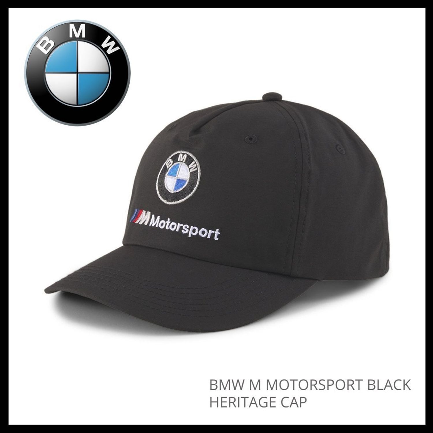 Bmw ロゴワッペンがおしゃれ カジュアルキャップ ブラック Bmw キャップ 01 Buyma