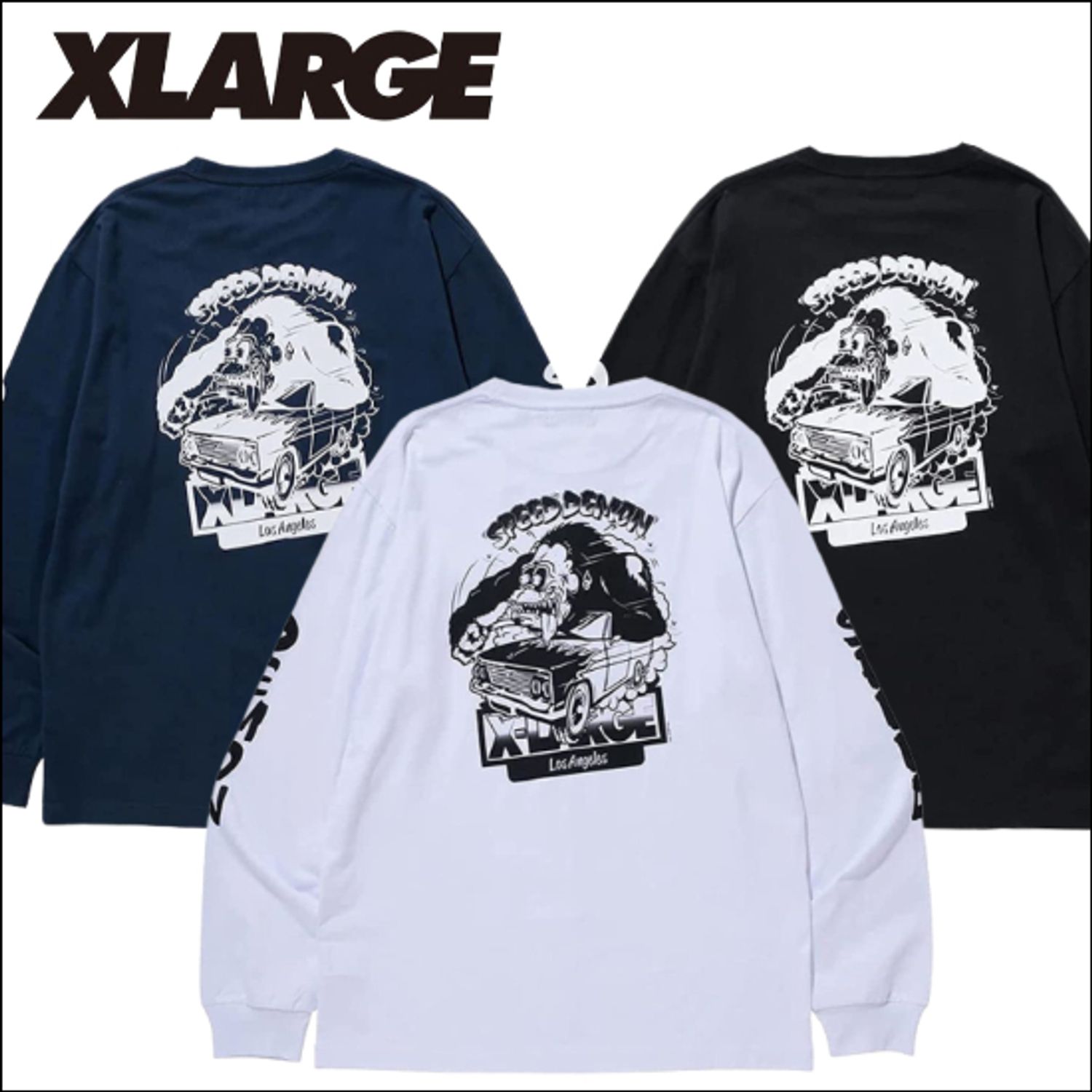 エクストララージ 到着済 Speed Demon L S Tee Xlarge ロンｔ X Large Tシャツ カットソー Buyma