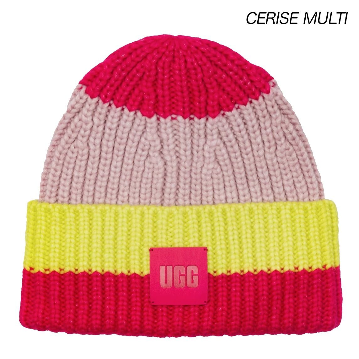 UGG アグ Beanie チャンキーなロゴ付ビーニー！これからの季節に