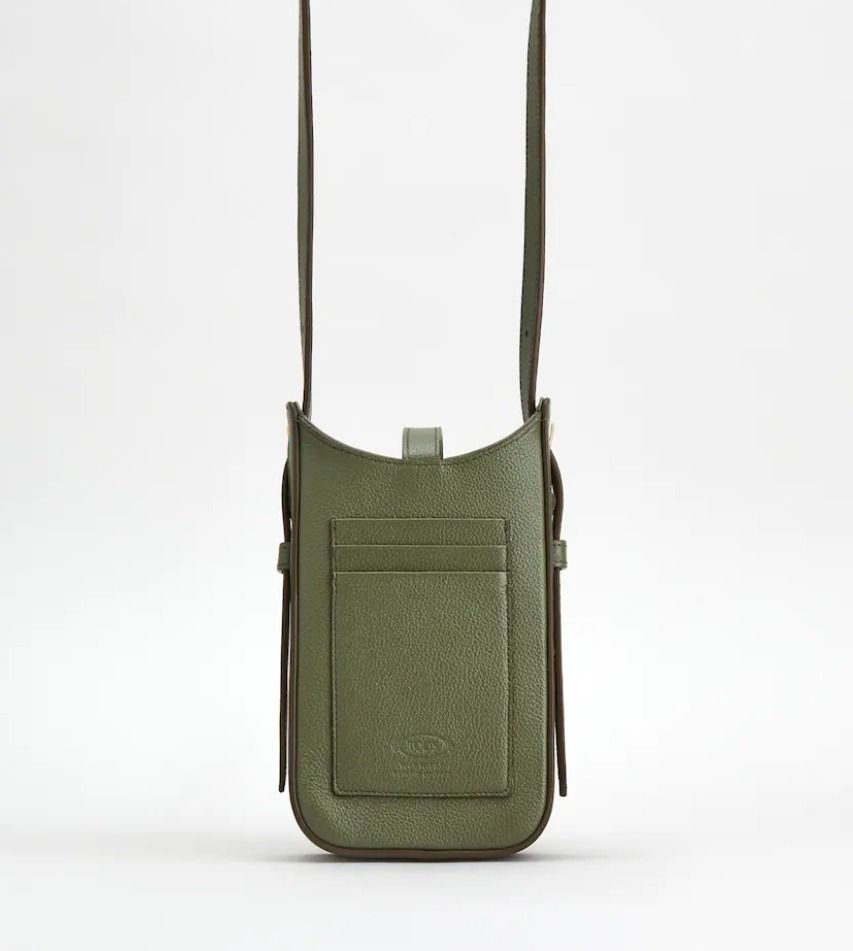 TOD'S☆PHONE HOLDER☆Tタイムレス レザーフォンケース☆送料込 (TOD'S TOD'S☆PHONE HOLDER☆Tタイムレス レザーフォンケース☆送料込 (TOD'S