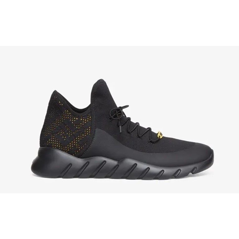 新作即発*FENDI ランニングメッシュスニーカー ブラック 大人気 (FENDI 新作即発*FENDI ランニングメッシュスニーカー ブラック 大人気 (FENDI