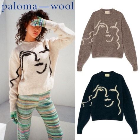 送料関税込み Paloma wool パロマウール anitaニット (Paloma Wool 購入公式サイト Paloma セーター wool ニット/セーター