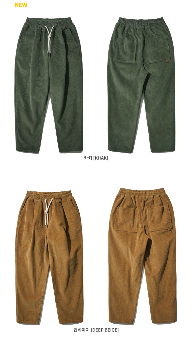 WV PROJECTのBubba Corduroy Set-up 全5色 WV PROJECT Churros corduroy banding pants NE4417 (WV PROJECT