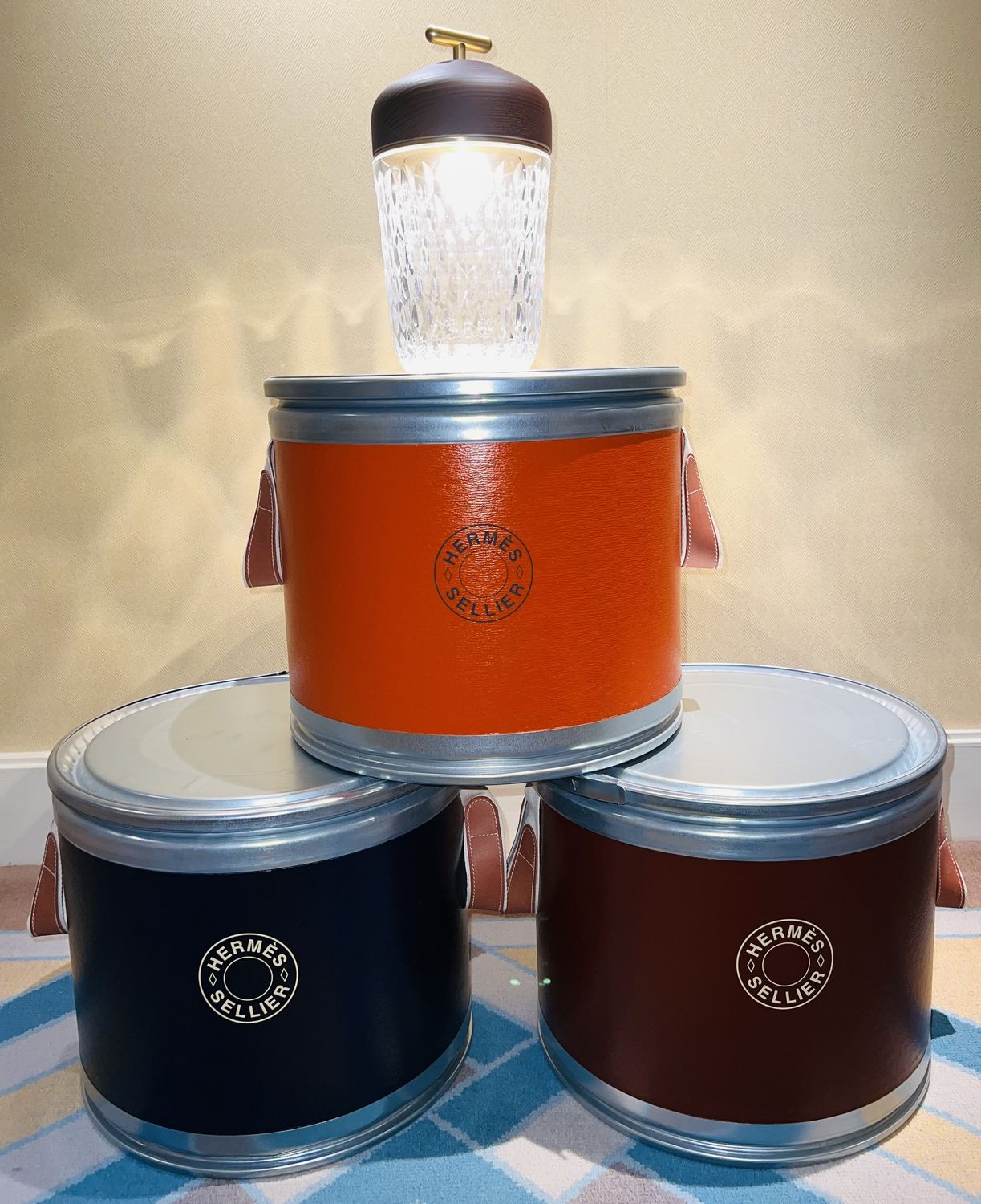 Hermes エルメス サドルボックス セリエ 小物入れ (HERMES/棚・ラック 