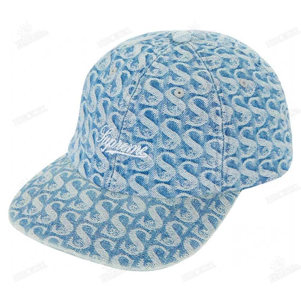 21FW /Supreme Monogram Denim 6-Panel Cap モノグラム (Supreme 21FW /Supreme Monogram Denim 6-Panel Cap モノグラム (Supreme
