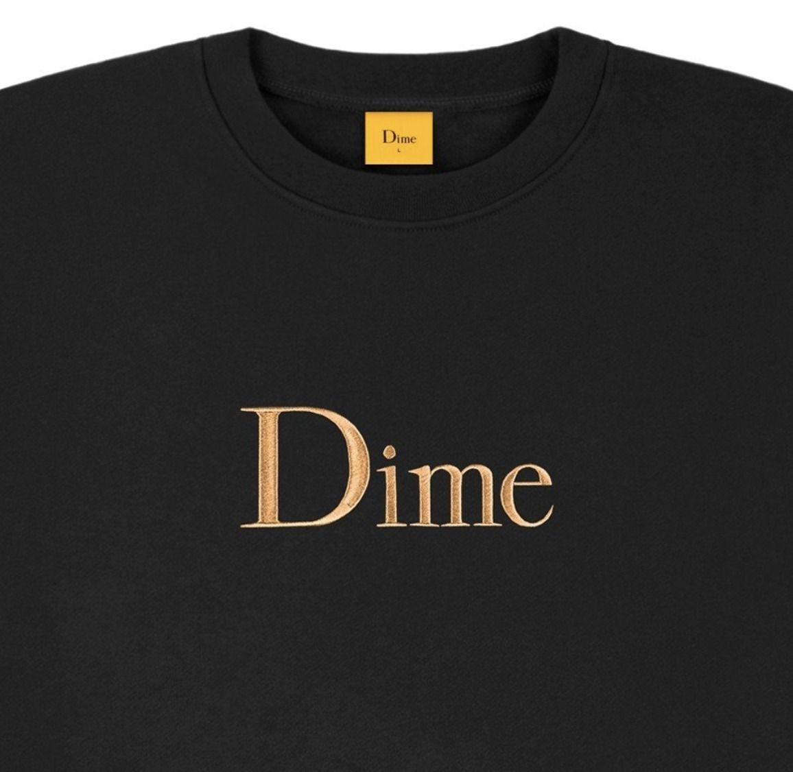 【Dime】LFG クルーネック ☆関税送料込み☆ DIME スウェット クラシック刺繍 クルーネック