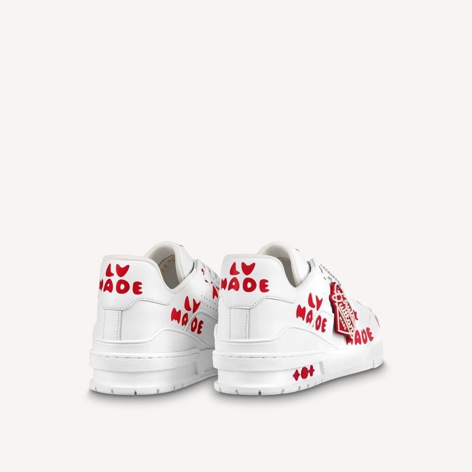 22SS【国内発☆コラボ限定】LV トレイナー ライン スニーカー (Louis 22SS【国内発☆コラボ限定】LV トレイナー ライン スニーカー (Louis