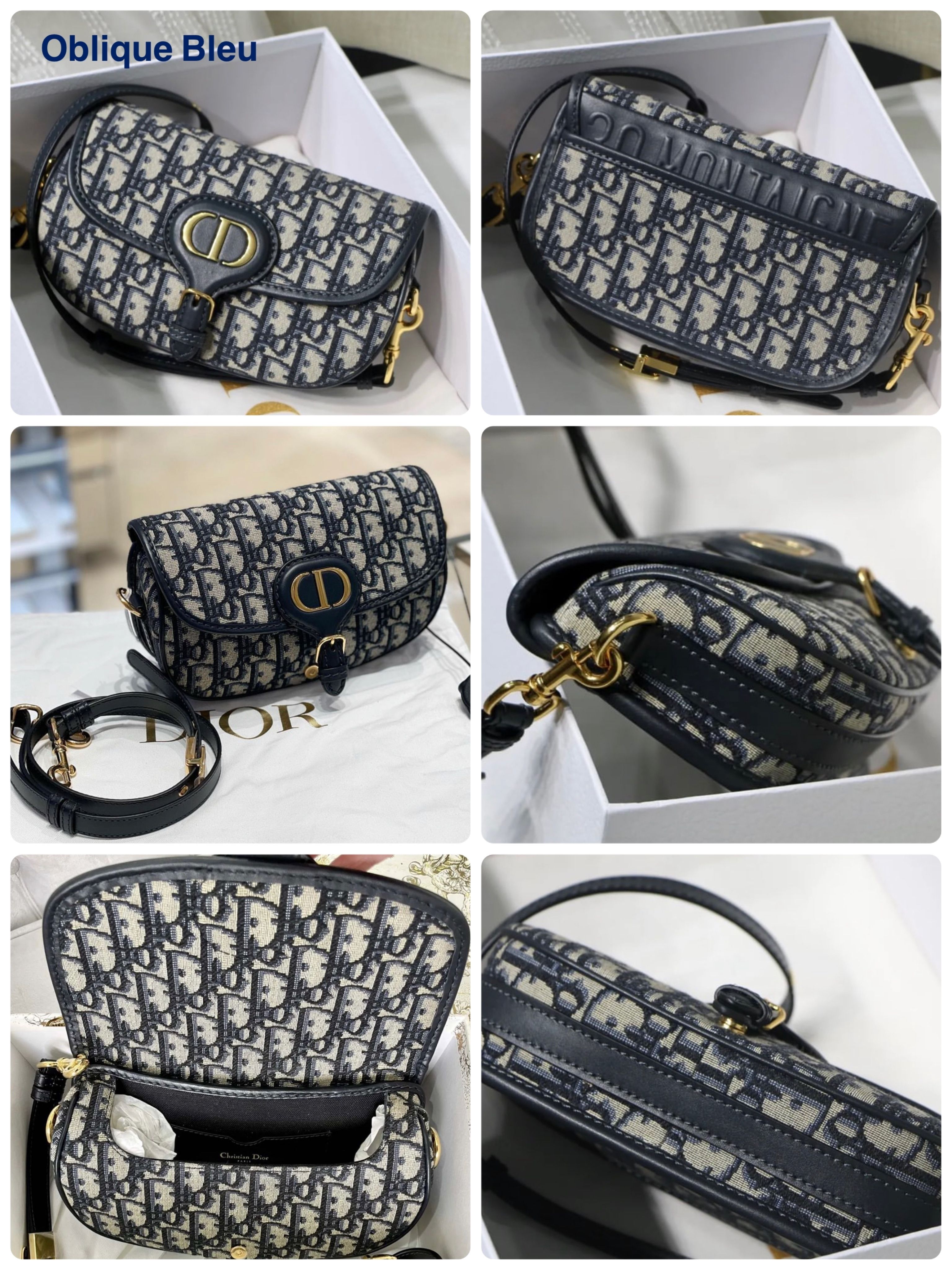 Christian Dior☆DIOR BOBBY EAST-WEST カーフスキンバッグ (Dior ...