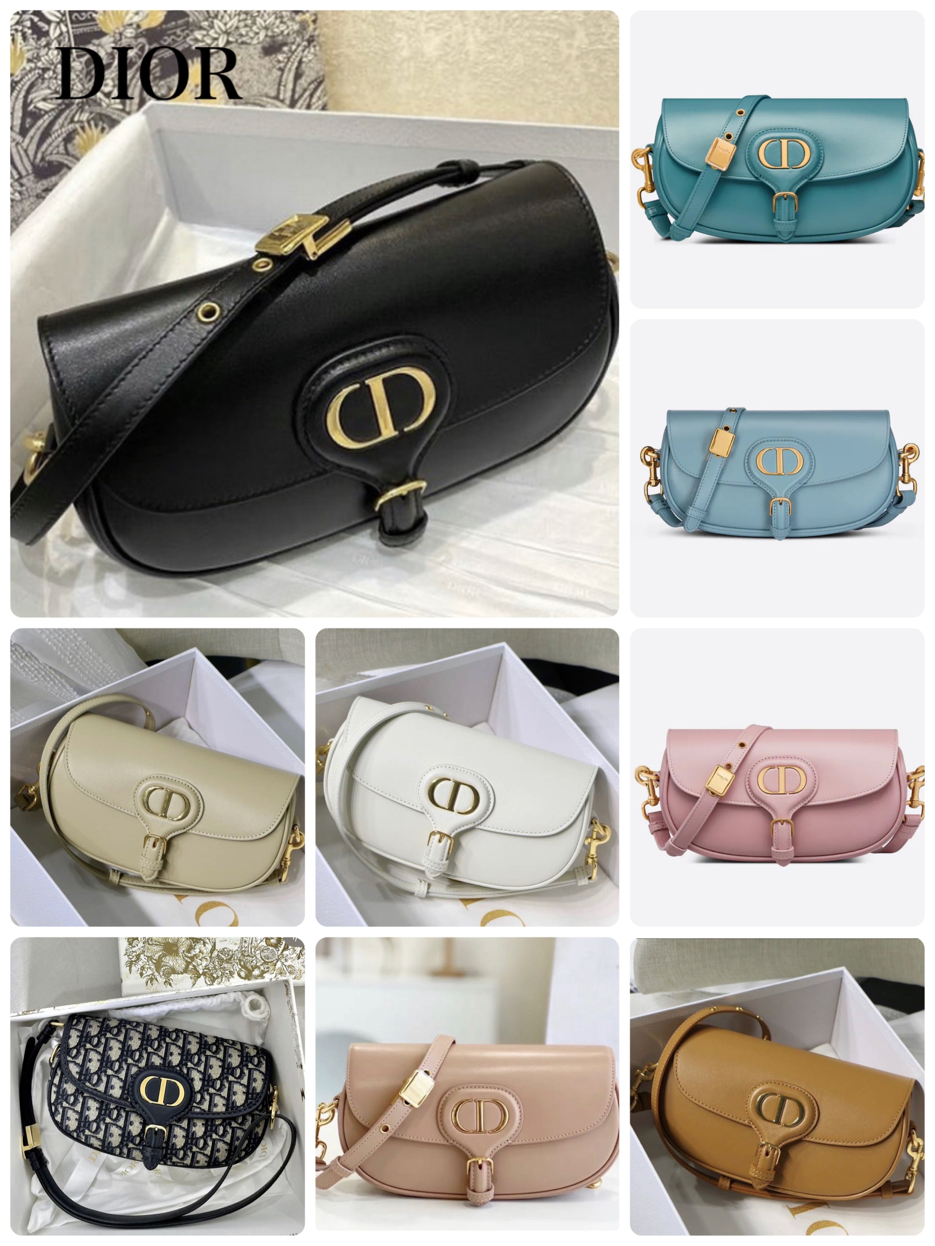 Christian Dior☆DIOR BOBBY EAST-WEST カーフスキンバッグ (Dior ...