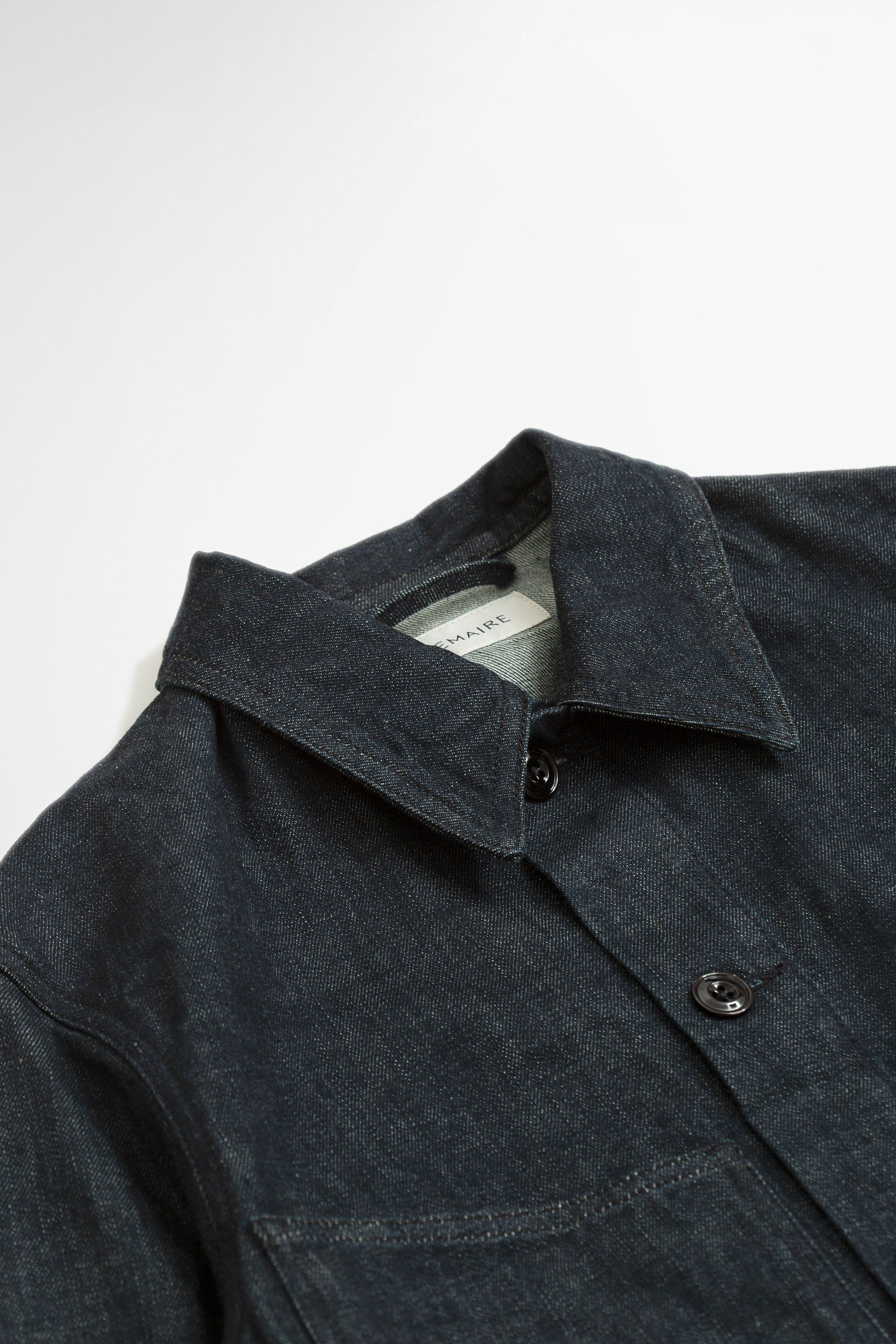 Lemaire】Uniqlo Uデザイナー☆ワーカーデニムシャツ Indigo (LEMAIRE ...