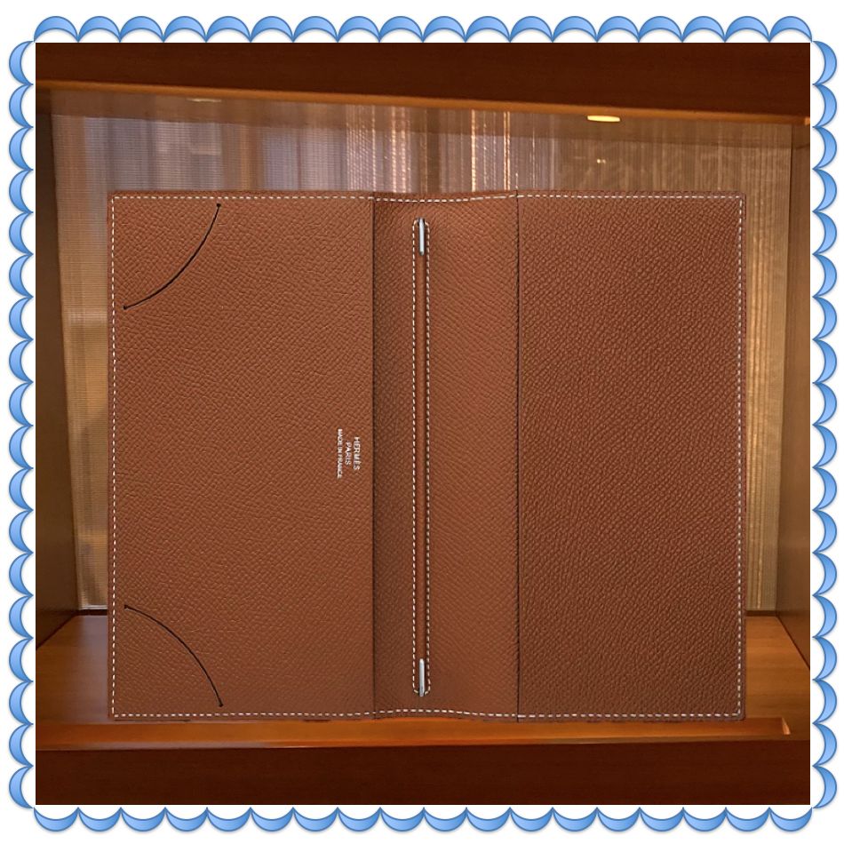 HERMES レザー アジェンダ カバー Vision II Simple agenda 手帳 HERMES レザー アジェンダ カバー Vision II Simple agenda 手帳